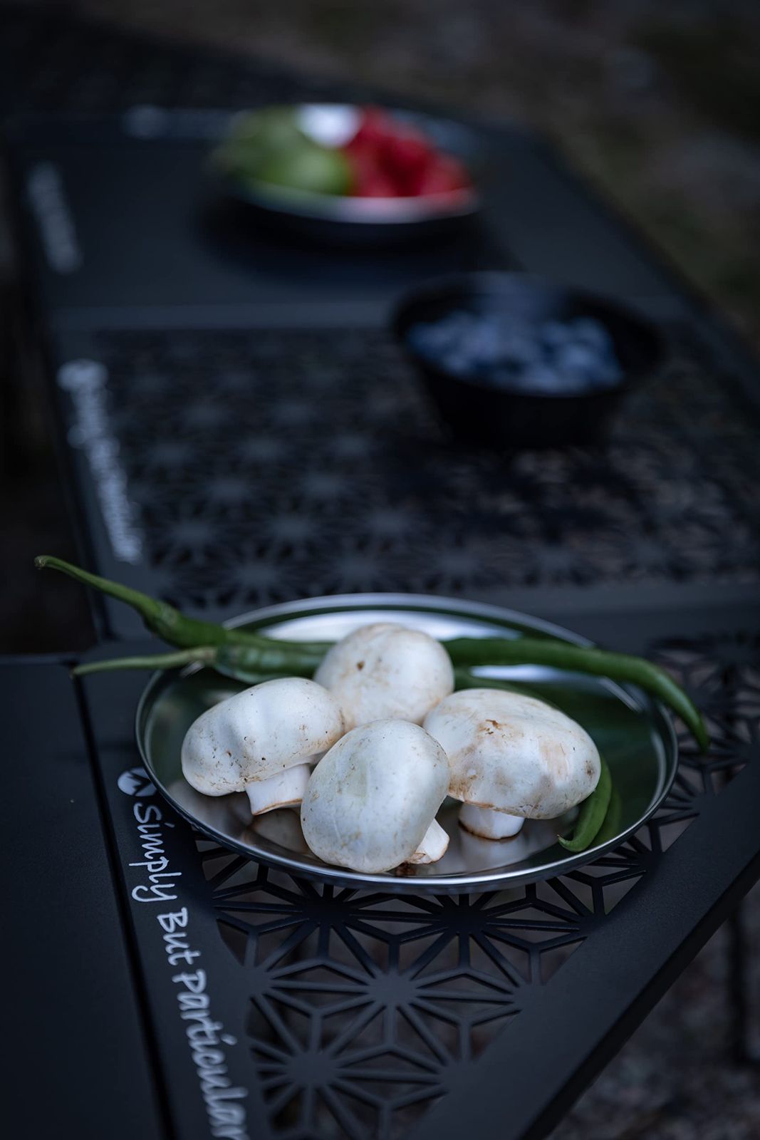  キャンピングムーン CAMPING MOON フィールドラック 用天板 ハーフ アルミ天板 セット ブラック 黒ギア T-2309 C BK ハンモック テーブル チェア ハンモック