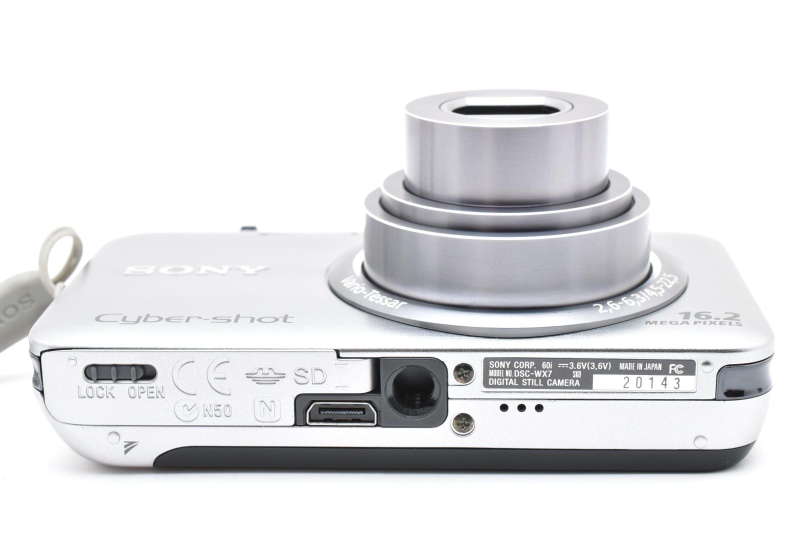 □ ほぼ新品 □ ソニー SONY Cyber-Shot DSC-WX70 シルバー 《動作確認