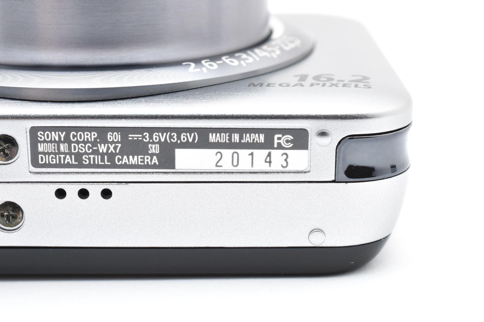 □ ほぼ新品 □ ソニー SONY Cyber-Shot DSC-WX70 シルバー 《動作確認