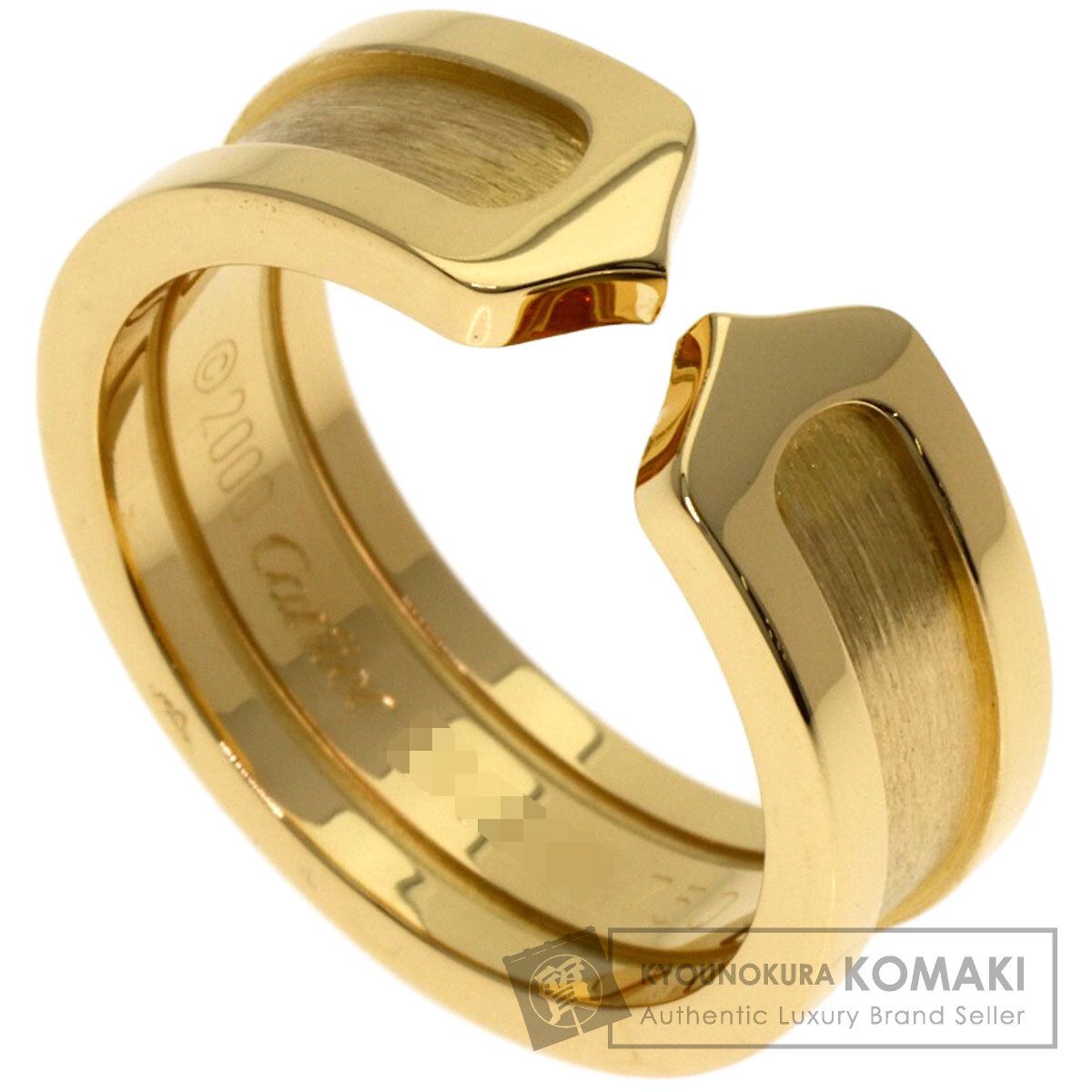 CARTIER カルティエ C2リング #51 リング・指輪 K18YG レディース