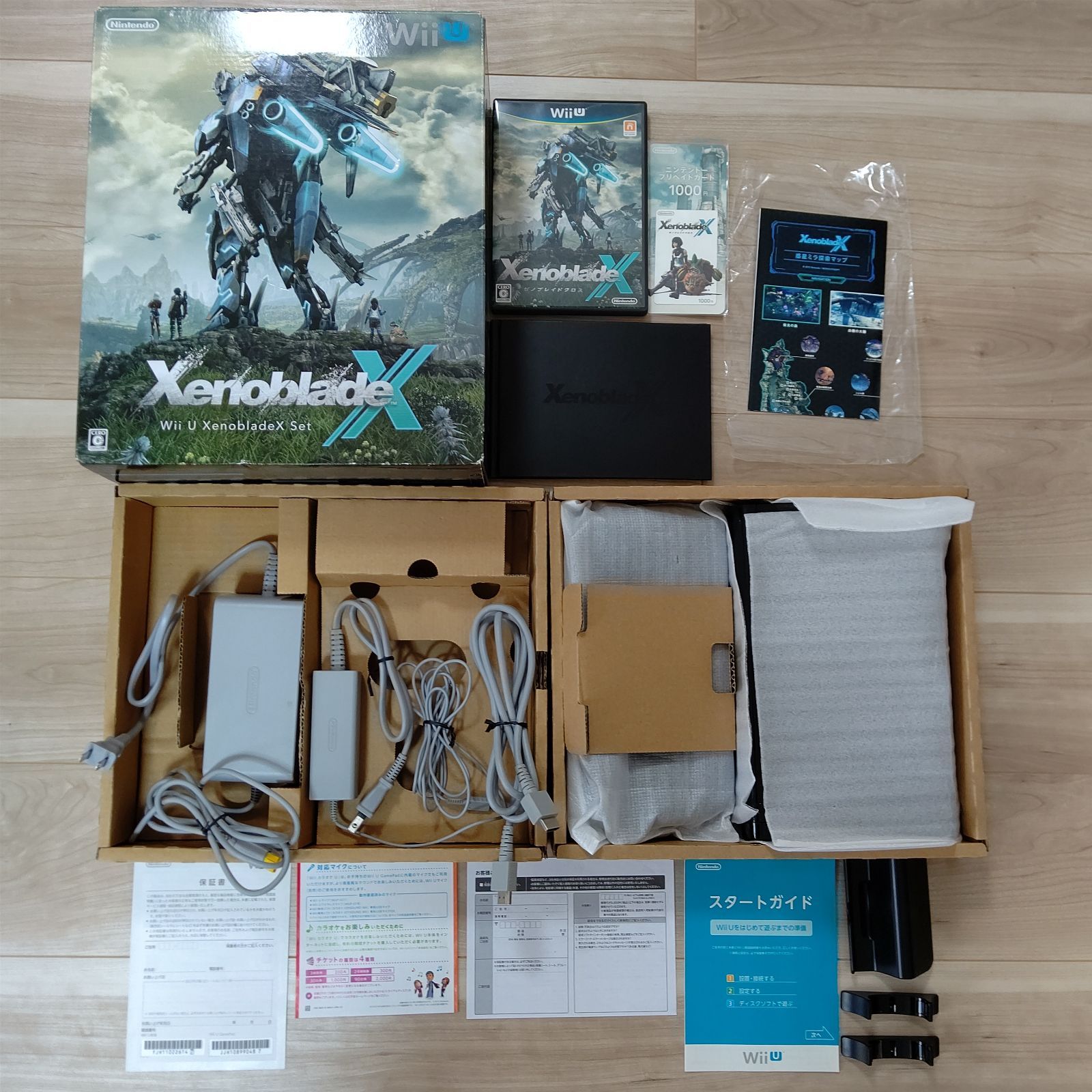 美品 wiiu ゼノブレイドクロス セット クロ 32GB ウィーユー ゲーム