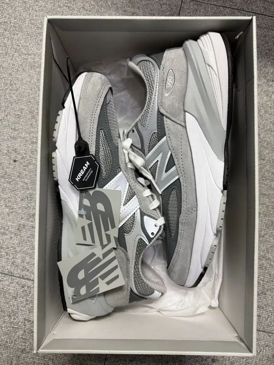 ニューバランス メンズ 990 v6 260mm グレー スニーカー - メルカリ