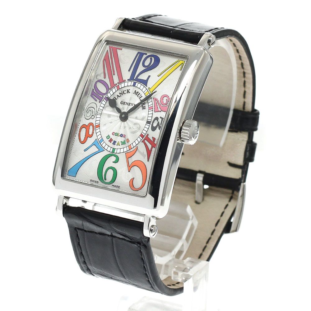  フランクミュラー FRANCK MULLER 1002QZCOLDRM ロングアイランド カラードリーム クォーツ メンズ _939039 プルオーバー 自動巻き時計 腕時計(アナログ)