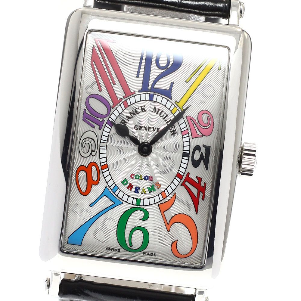 フランクミュラー FRANCK MULLER 1002QZCOLDRM ロングアイランド カラードリーム クォーツ メンズ _939039