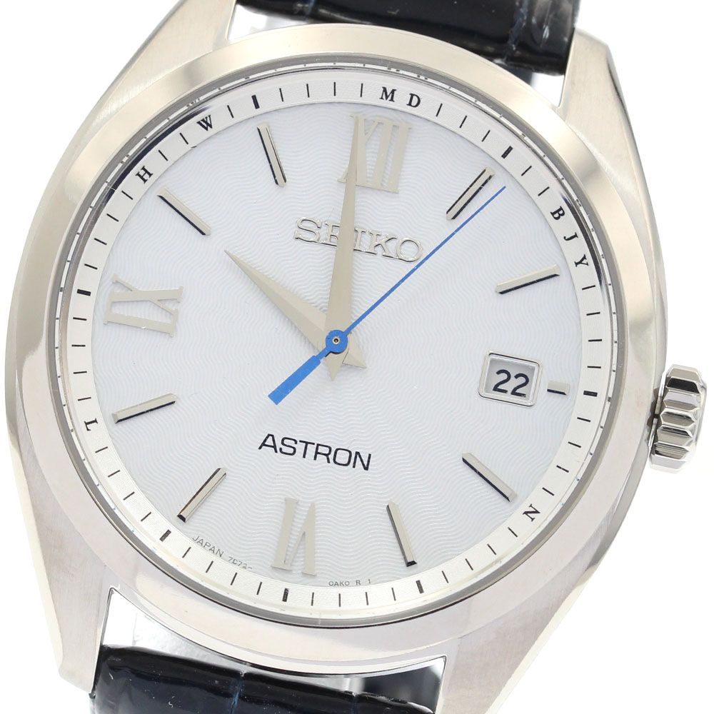 SEIKO ASTRON 7B72-0AD0 チタン ソーラー電波時計 中古】セイコー 