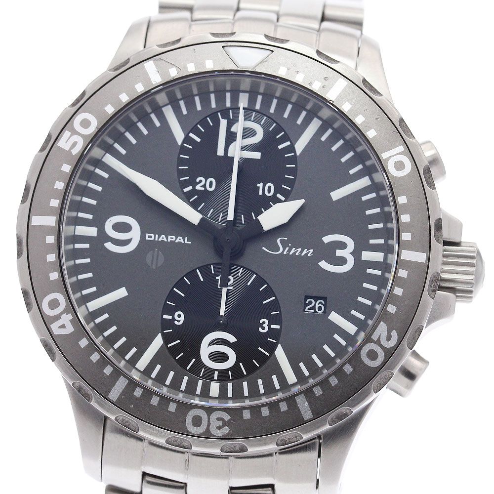 じん Sinn（ジン） 無金利ローン可 3年間無料点検付 Sinn 857 メンズ 腕時計