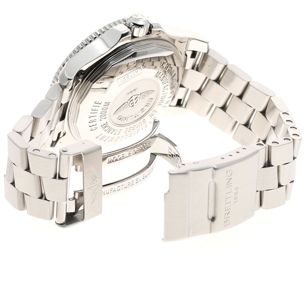  ブライトリング BREITLING A17391 スーパーオーシャン 44 デイト 自動巻き メンズ 箱 保証書付き_935073 春夏対応 自動巻き時計 腕時計(アナログ)