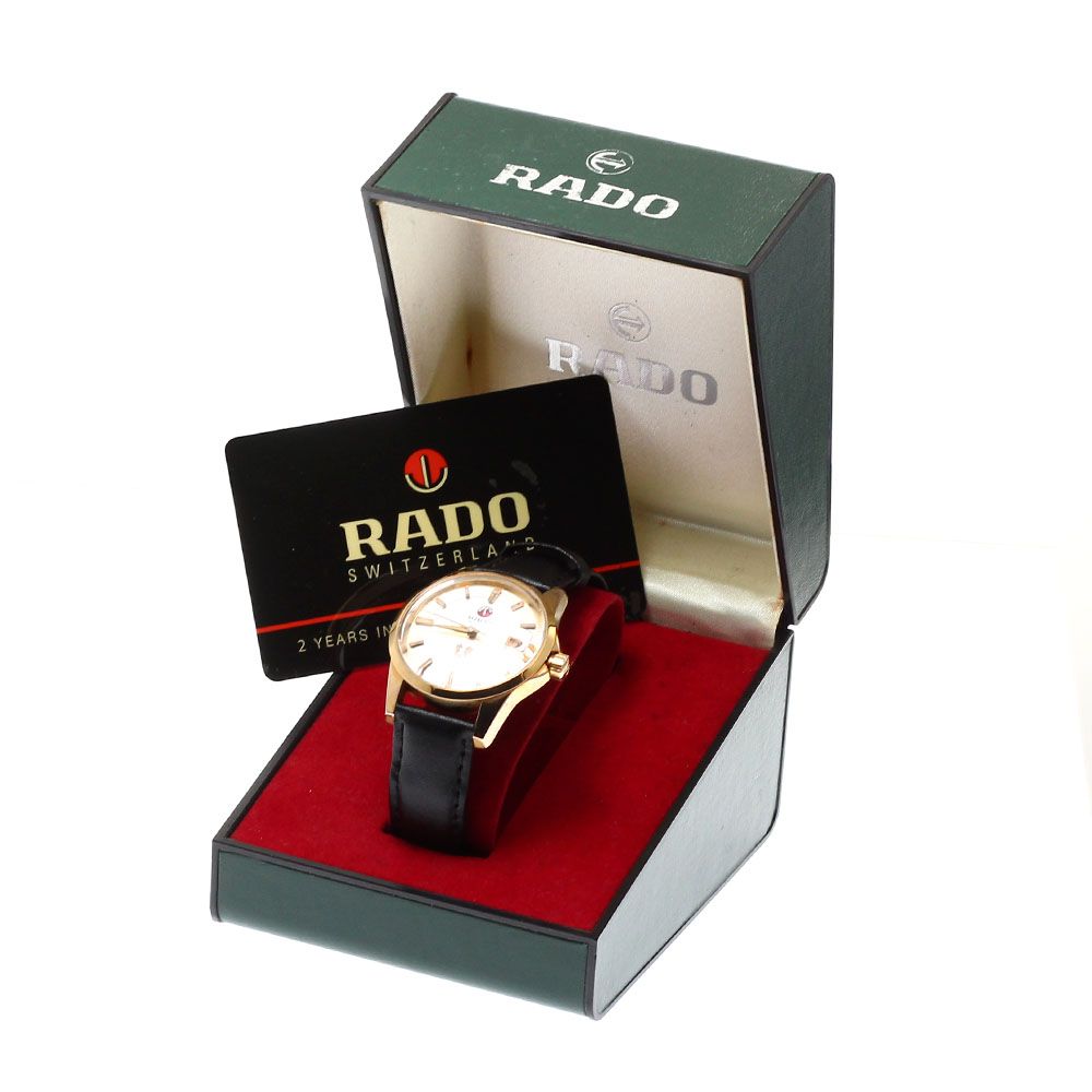  ラドー RADO 658 3833 2 ゴールデンホース デイト 自動巻き メンズ 内箱 保証書付き_938992 通勤対応 自動巻き時計 腕時計(アナログ)