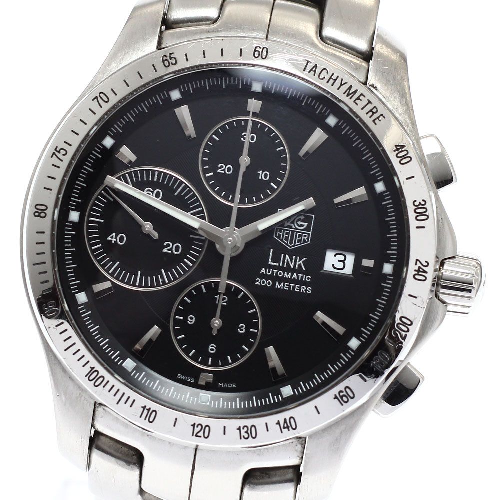タグホイヤー TAG HEUER CJF2110 1 リンク クロノグラフ 自動巻き メンズ _937090