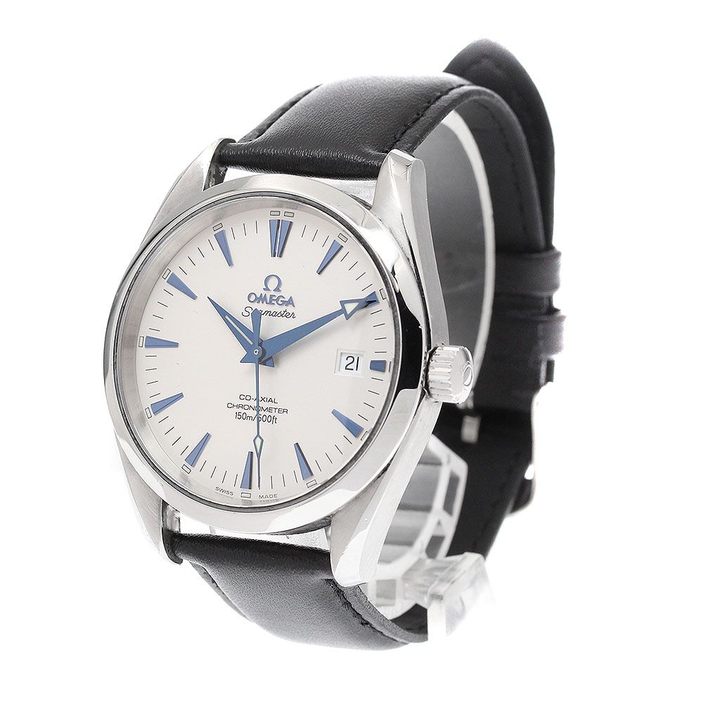  オメガ OMEGA 2503 33 シーマスター アクアテラ デイト コーアクシャル 自動巻き メンズ _935972 ブラウン系 自動巻き時計 腕時計(アナログ)