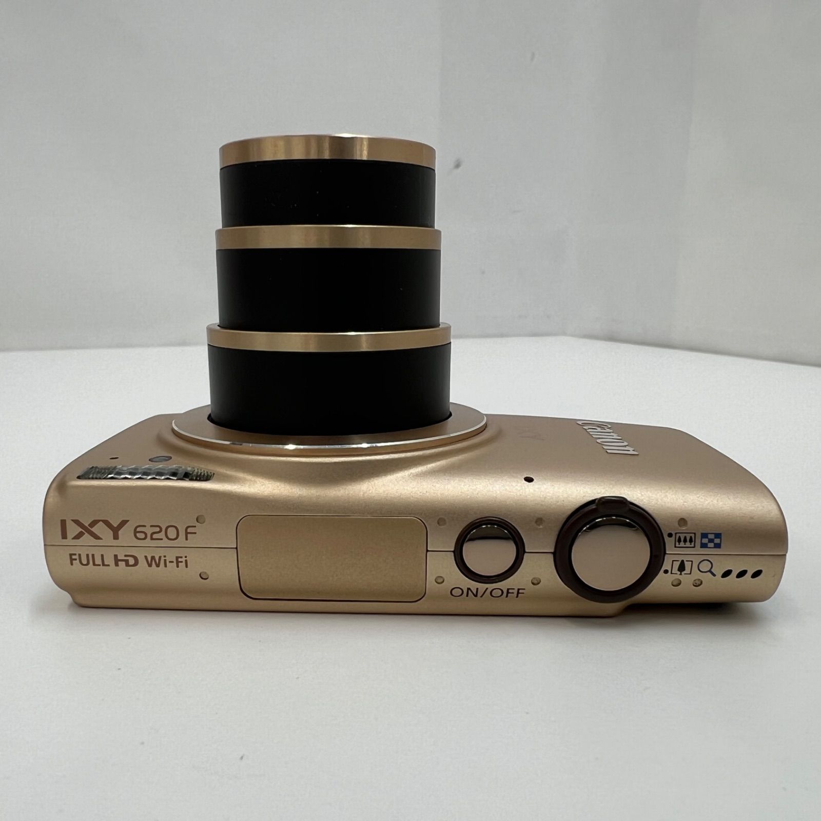 1-000136】 Canon IXY 620F キャノン イクシ ゴールド デジカメ