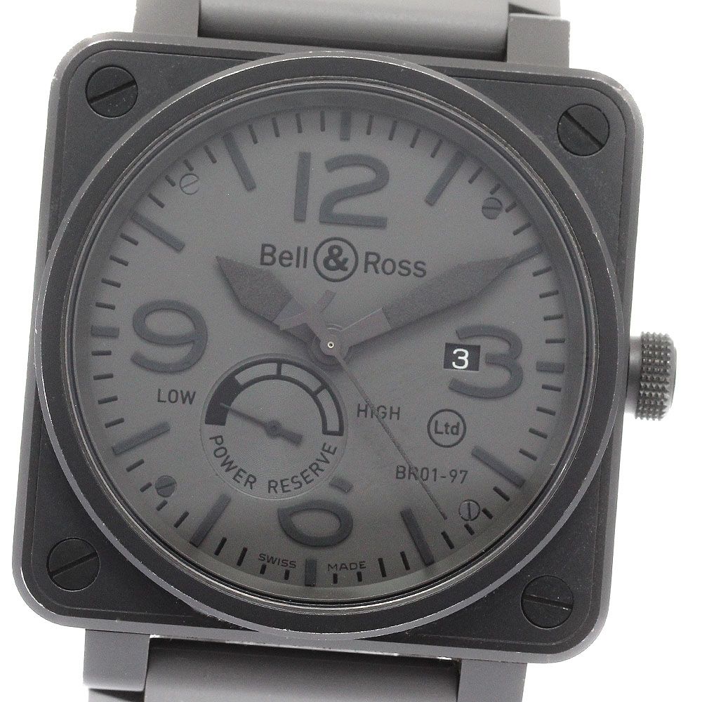 ベル＆ロス Bell＆Ross BR0197 COMMANDO コマンド パワーリザーブ 自動巻き メンズ _938366