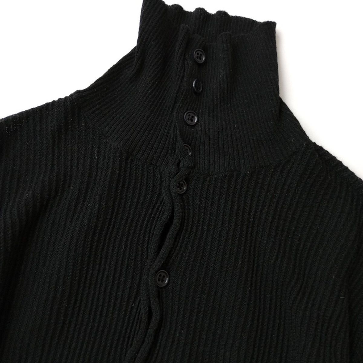 RIM.ARK リムアーク Sheer rib knit tops シアー リブニットトップス