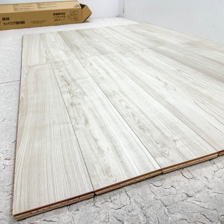  LIXIL フローリング ラシッサD 直張 防音床 型番 DB 4501-MAFF チェスナットF ♥アウトレット品 4ケース 床材 内装