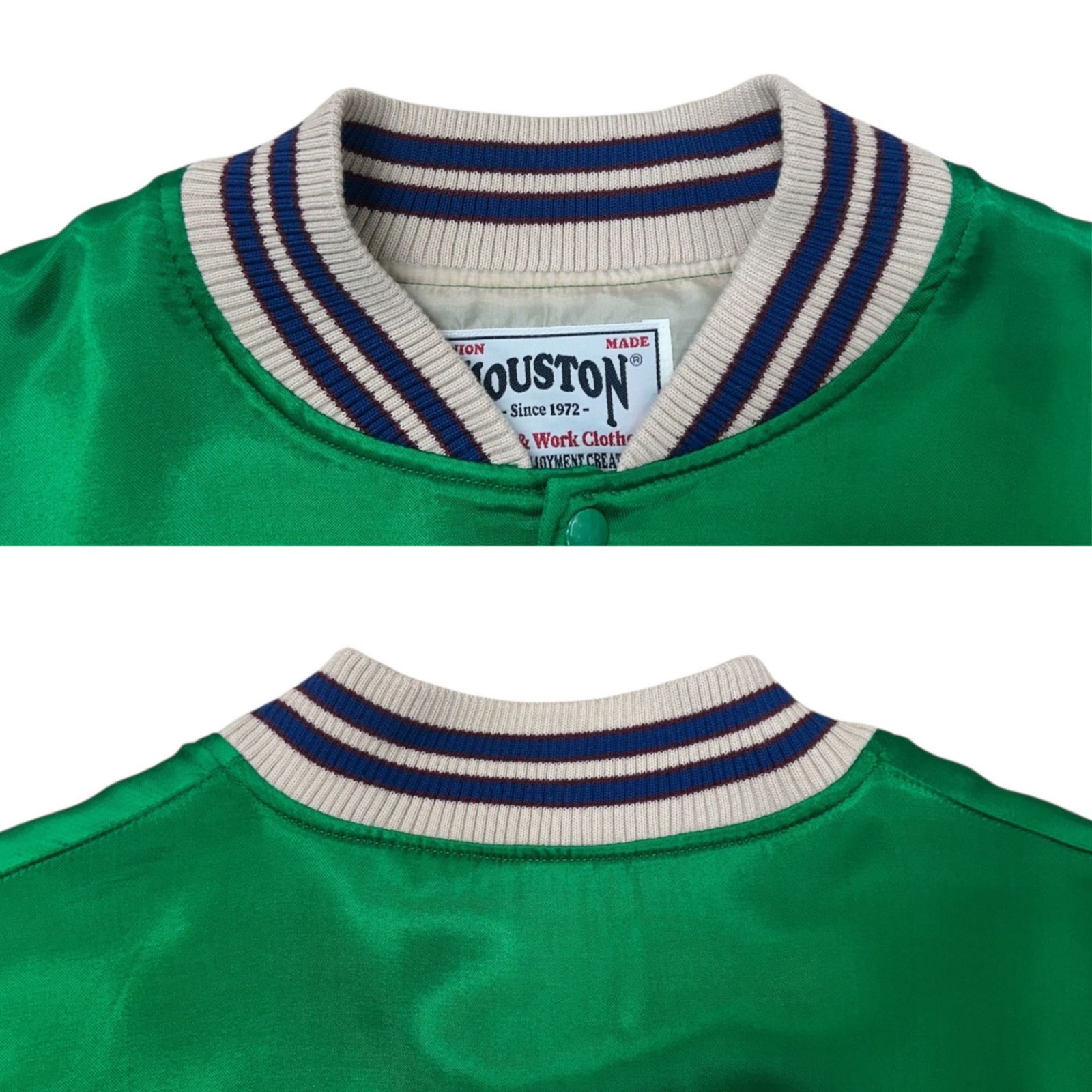 HOUSTON (ヒューストン) RAYON AWARD JACKET（EAST）レーヨンアワード 