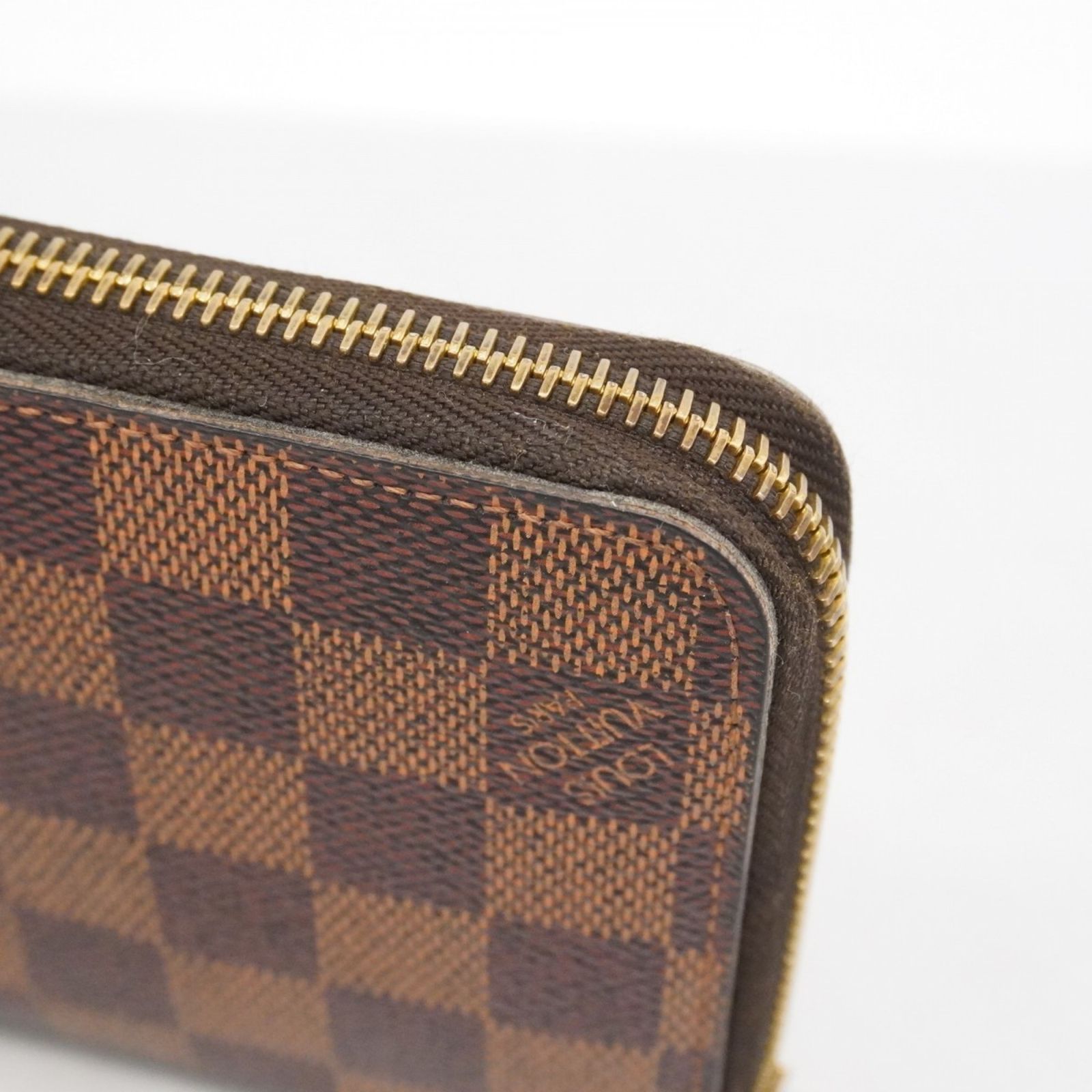 週末セール　ルイヴィトン　ダミエ　エベヌ　ジッピーウォレットN60015 LOUIS VUITTON（ルイ・ヴィトン） 【6ae4901】ルイヴィトン 長財布