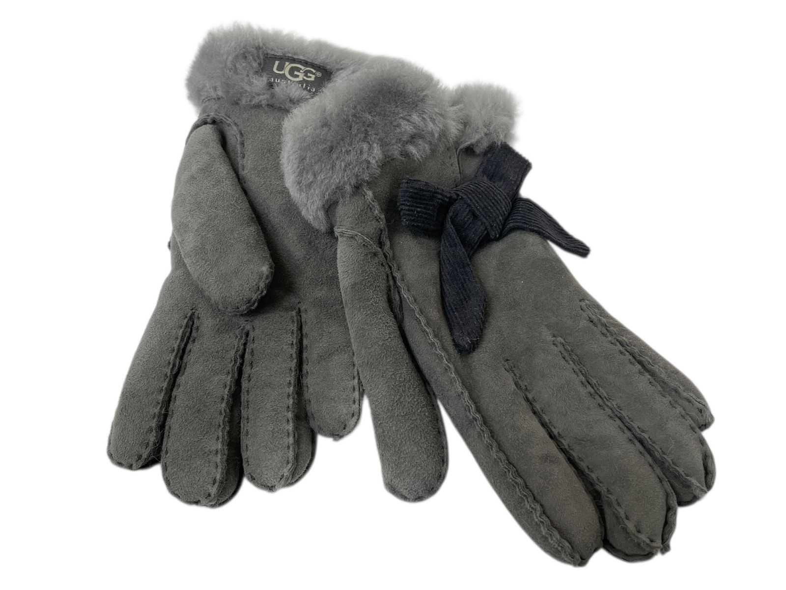 UGG australia (アグオーストラリア) BAILEY BOW CORDUROY GLOVE 手袋