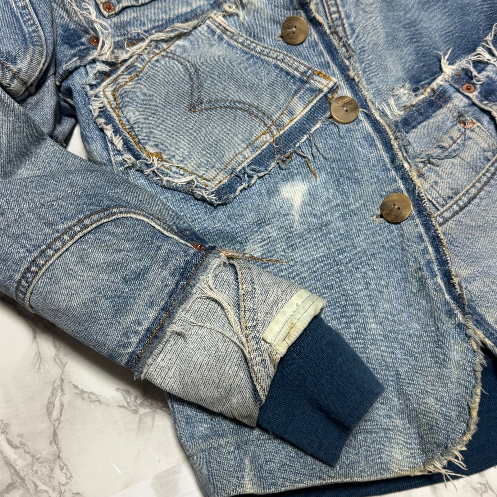 希少【vinti andrews】U.K製 archive/levi