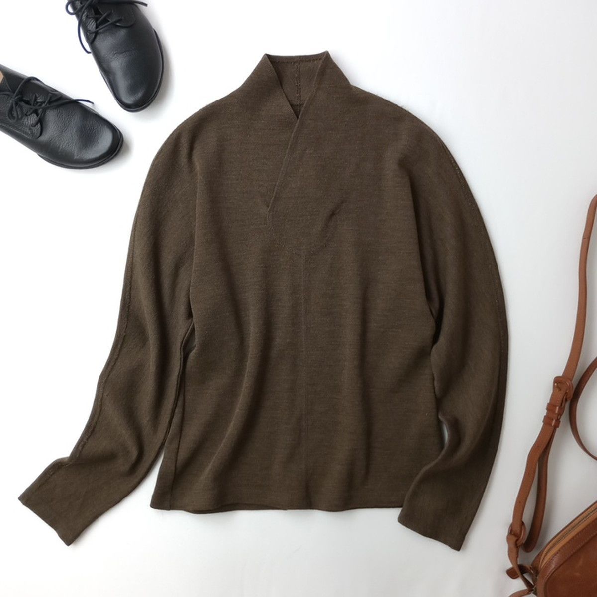 JURGEN LEHL ヨーガンレール ウール 毛 100％ カシュクール ハイネック