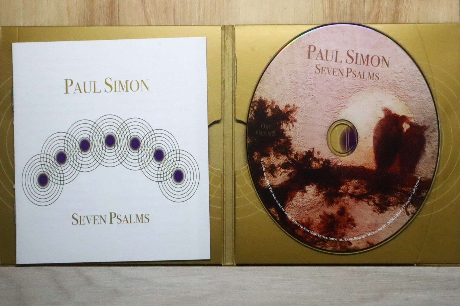 中古CD☆ポール・サイモン/Paul Simon□ Seven Psalms 【19658779112