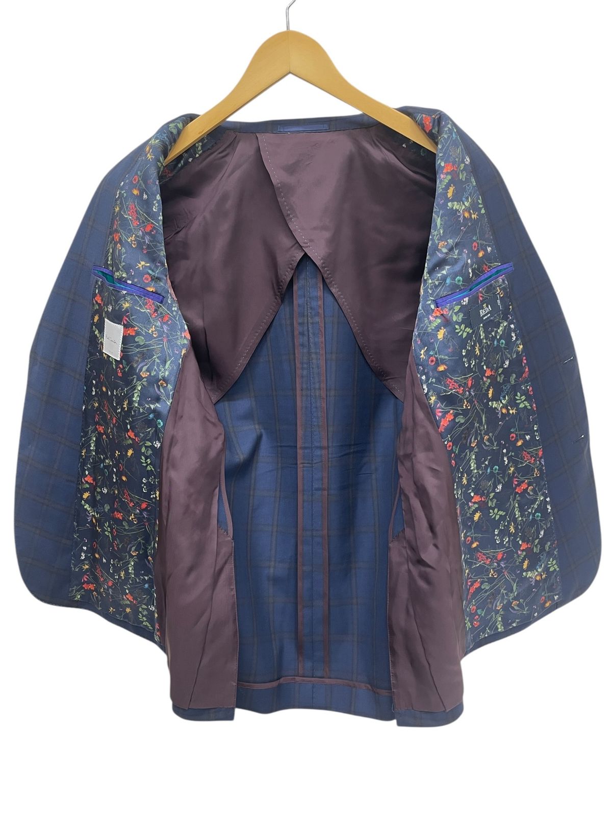 Paul Smith (ポールスミス) チェック柄2Bテーラードジャケット REDA社