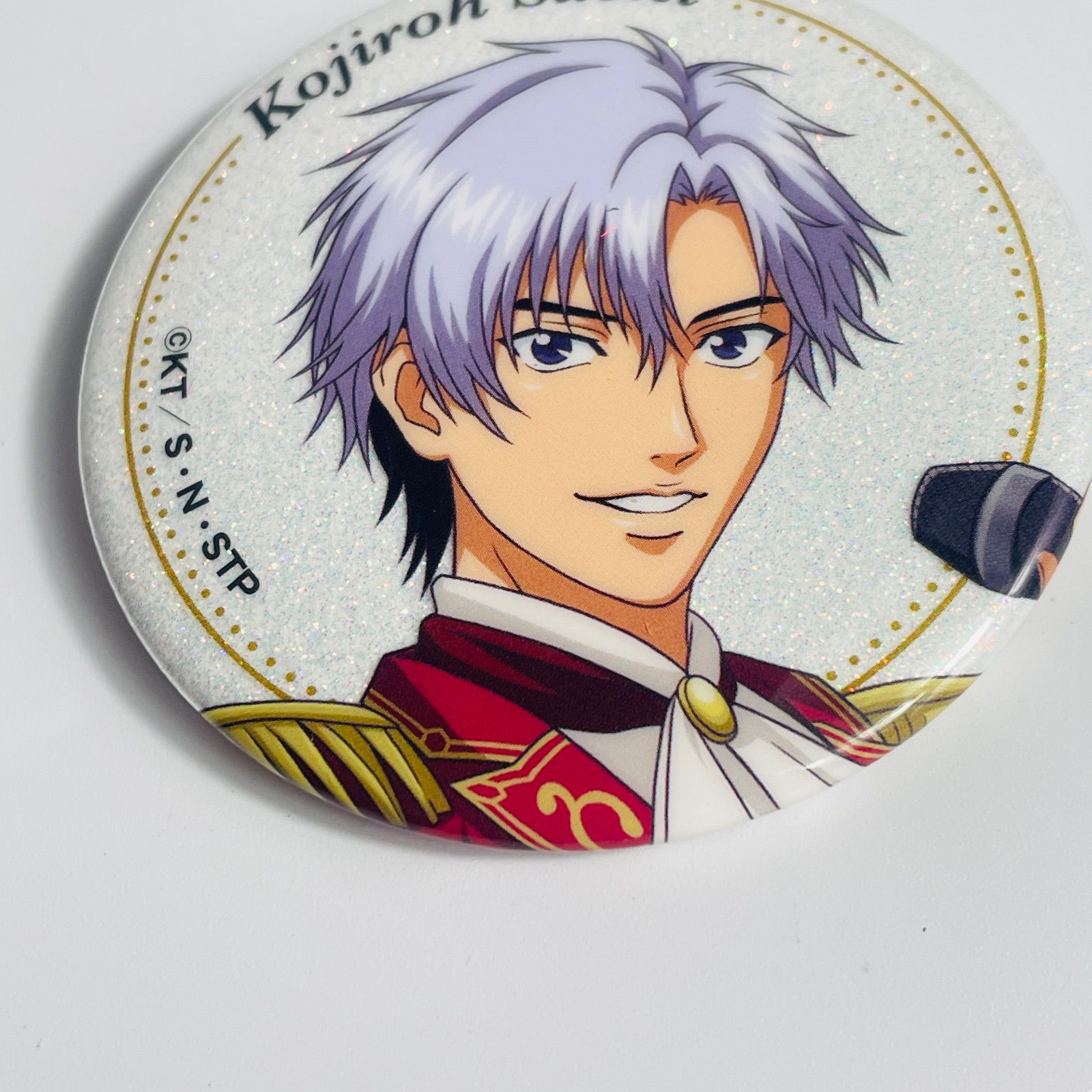 新テニスの王子様 ホログラムキャラバッジコレクション 佐伯虎次郎 缶