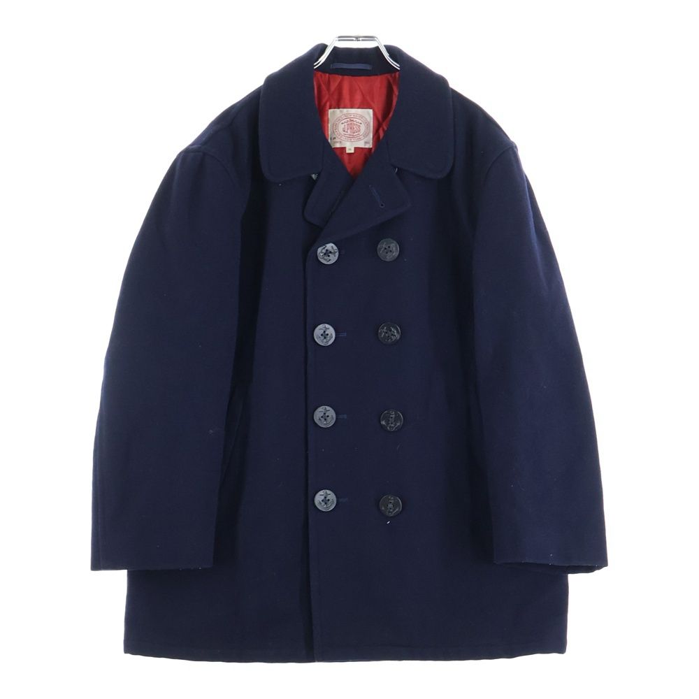 J.PRESS (ジェイプレス) ウール ピーコート ネイビー - メルカリ