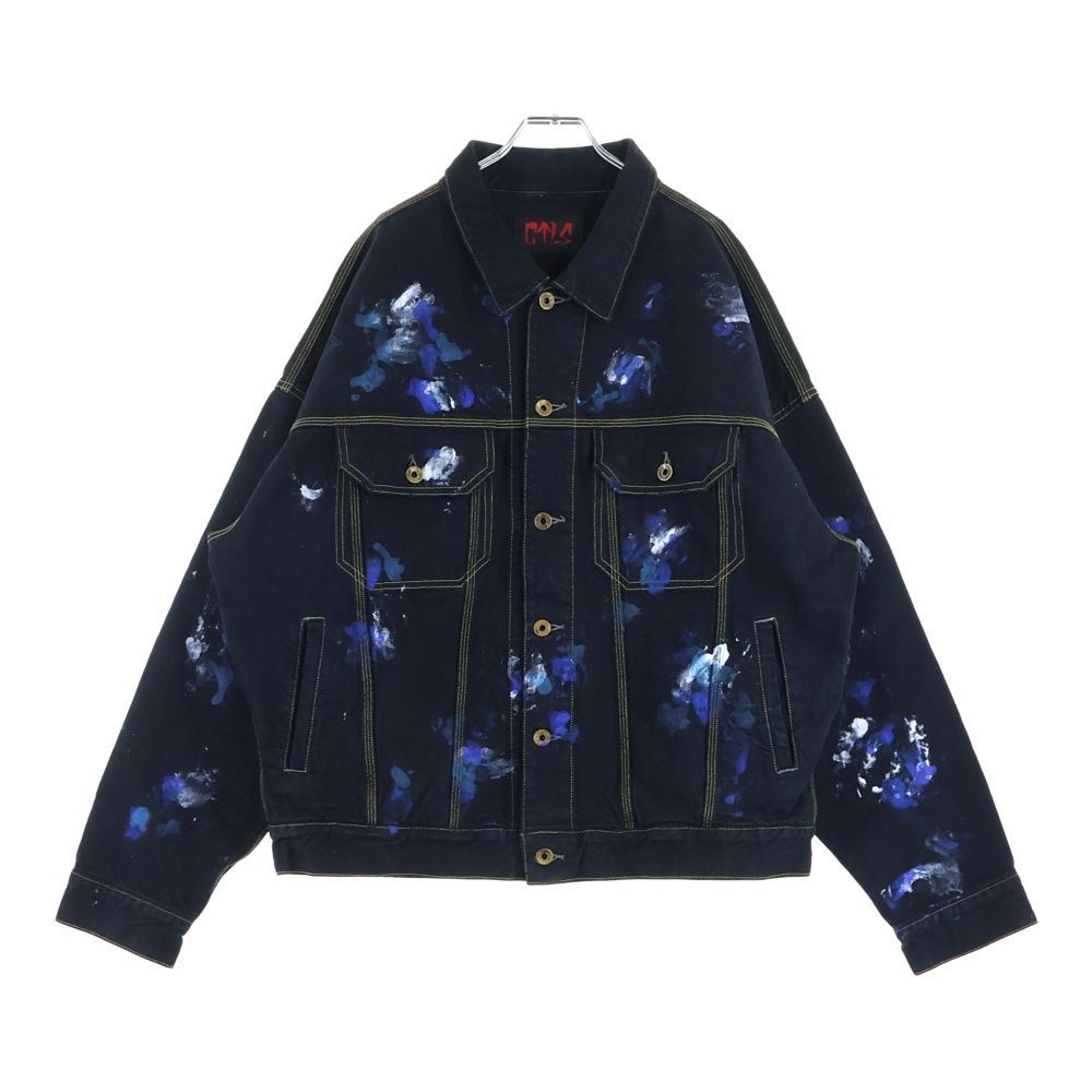 cvtvlist (カタリスト) マルチポケット ペインテッドデザイン デニム