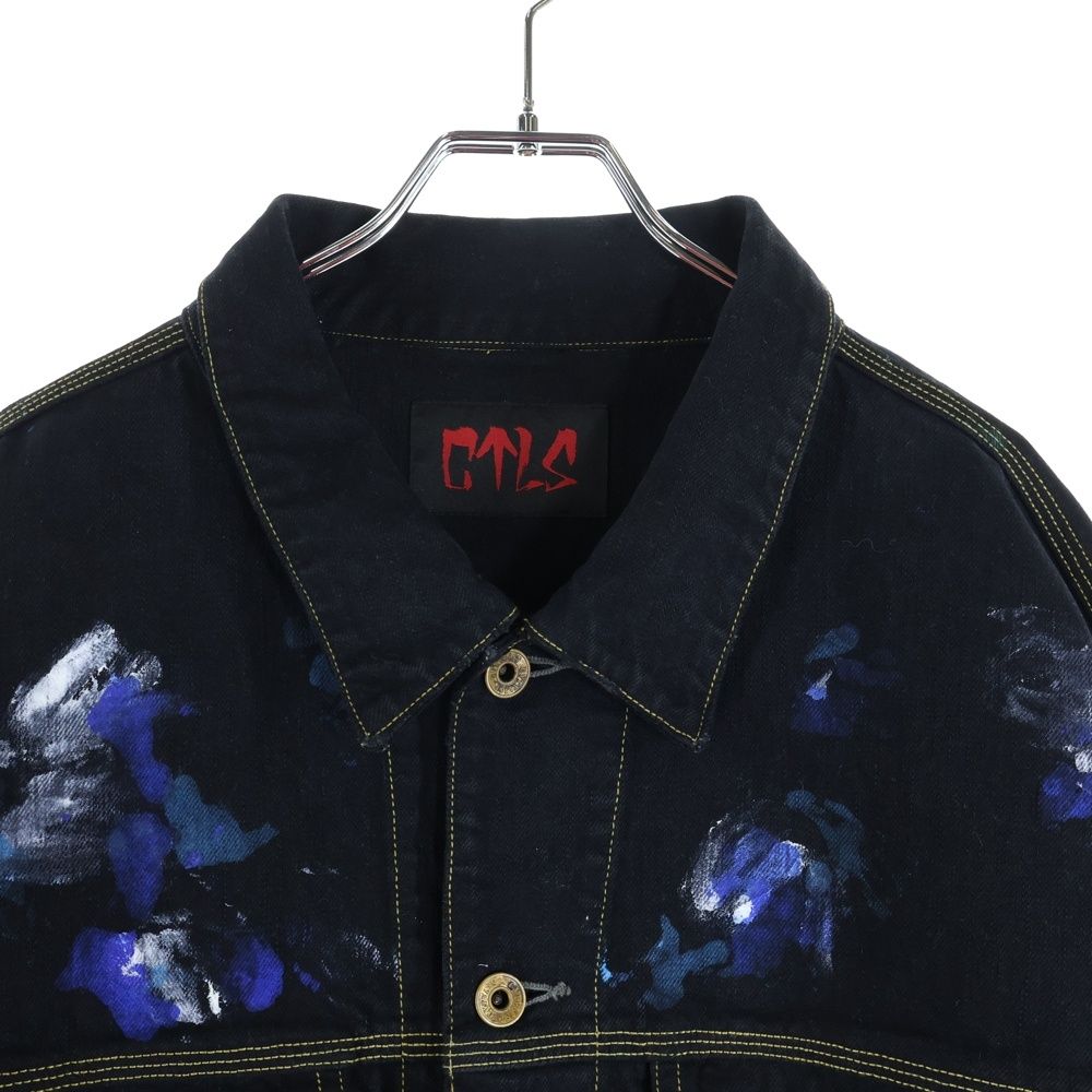 cvtvlist (カタリスト) マルチポケット ペインテッドデザイン デニム