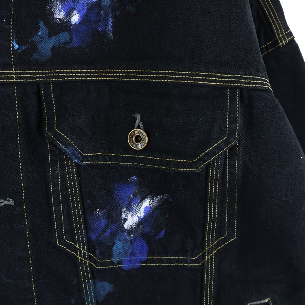 cvtvlist (カタリスト) マルチポケット ペインテッドデザイン デニム