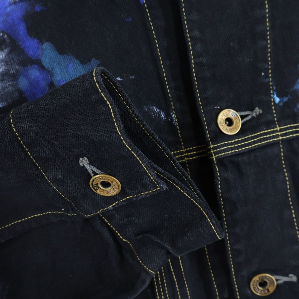 cvtvlist (カタリスト) マルチポケット ペインテッドデザイン デニム