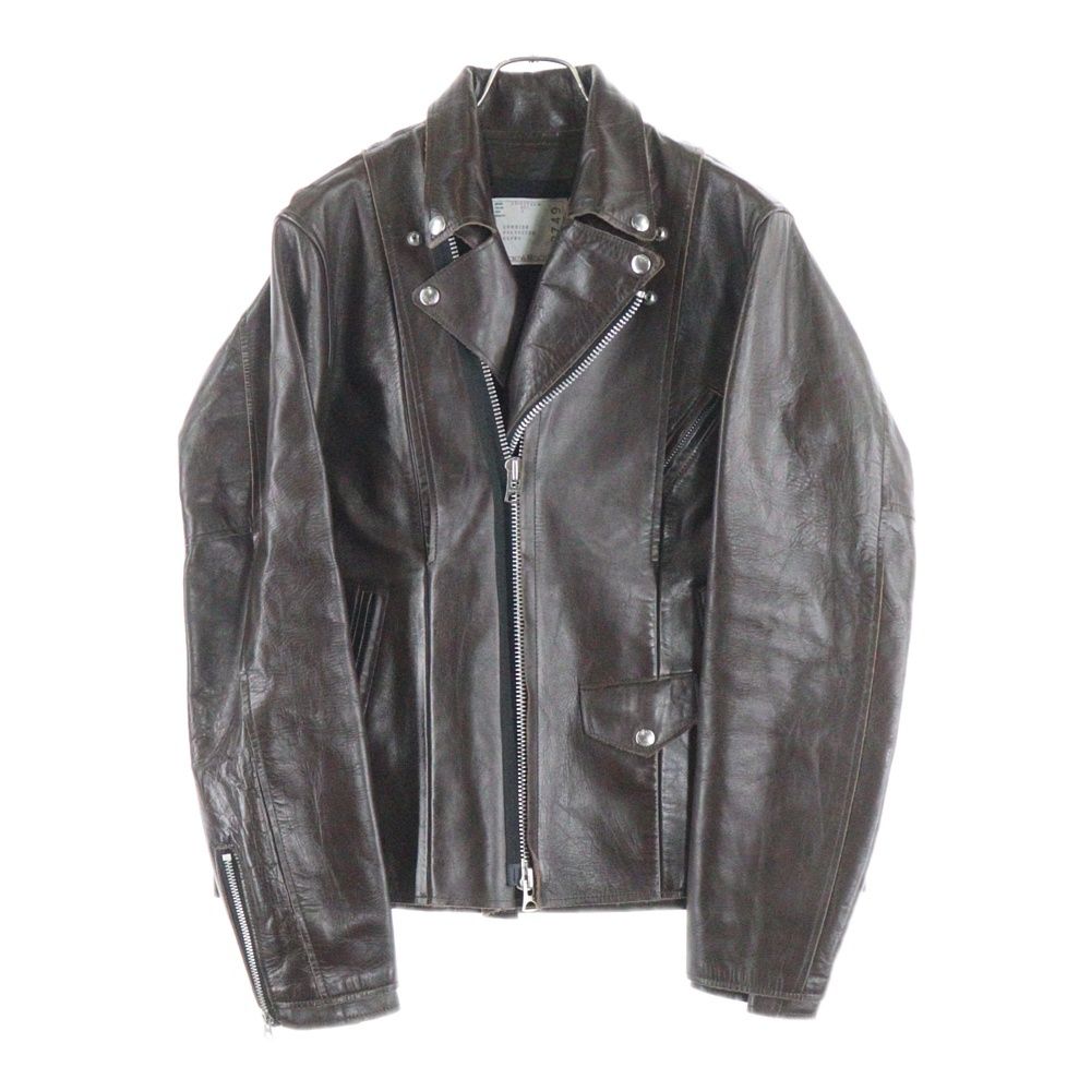 Sacai (サカイ) 25AW Leather Jacket カウレザー ダブルライダース