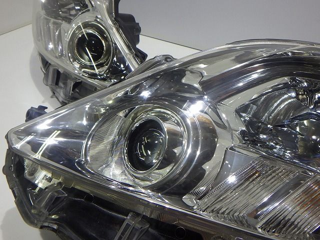 20系 アルファード ヘッドライト 左右 HID ANH GGH20/25 後期 81145