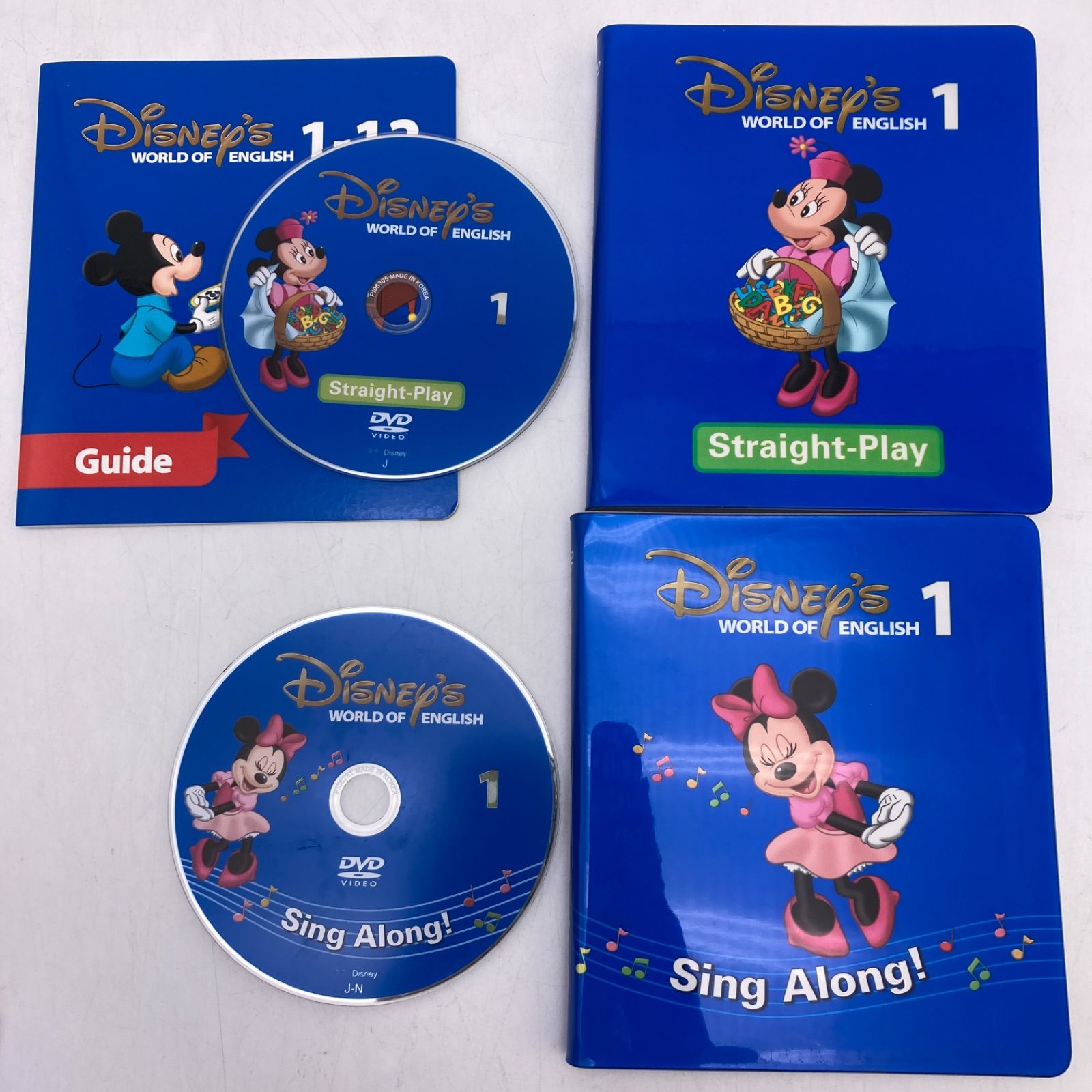 限定価格】シングアロング ストレートプレイDVD 新子役 ディズニー英語