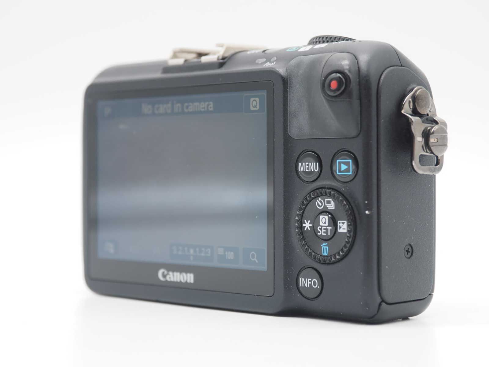 キャノン Canon EOS M2 18.0MP Digital Camera Black 18-55mm Lens