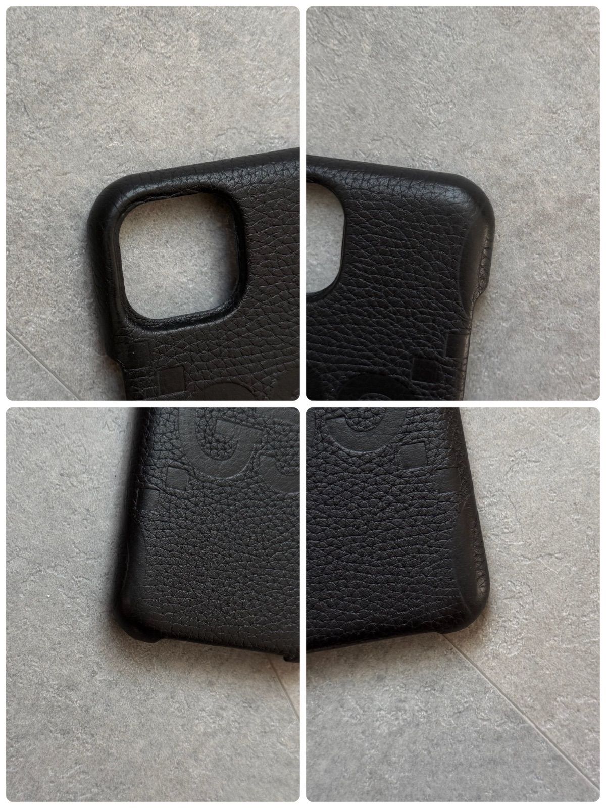 未使用 GUCCI グッチ iPhone 15 ケース ジャンボGG レザー アイフォン