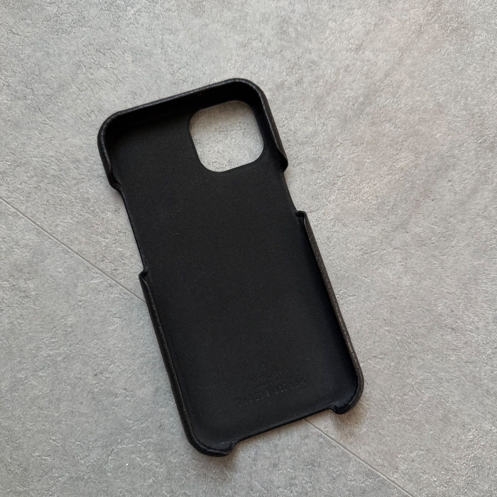 未使用 GUCCI グッチ iPhone 15 ケース ジャンボGG レザー アイフォン