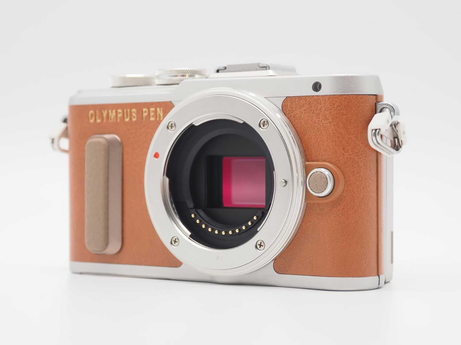 オリンパス Olympus Pen E-PL8 16.1MP Digital Camera Body Brown 6067