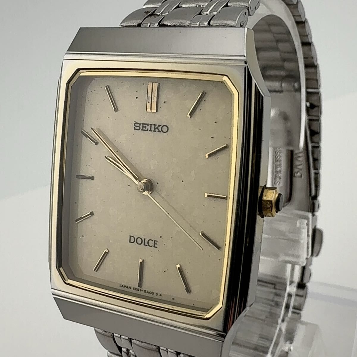 稼動品 SEIKO DOLCE タングステン 腕時計 超硬ケース 【公式通販】