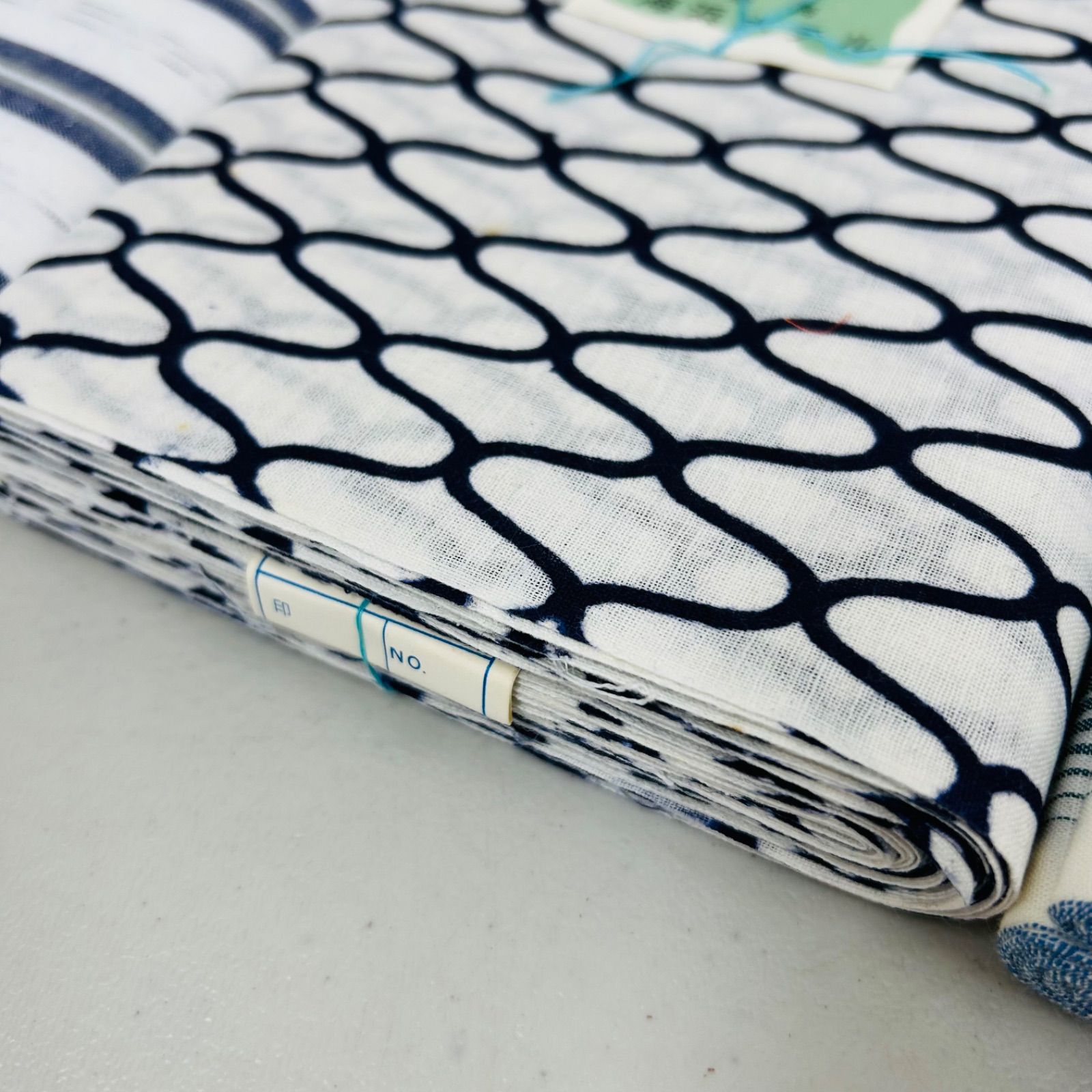 綿浴衣 反物 3本 反物まとめ売り リメイク材料 m-890 - メルカリ