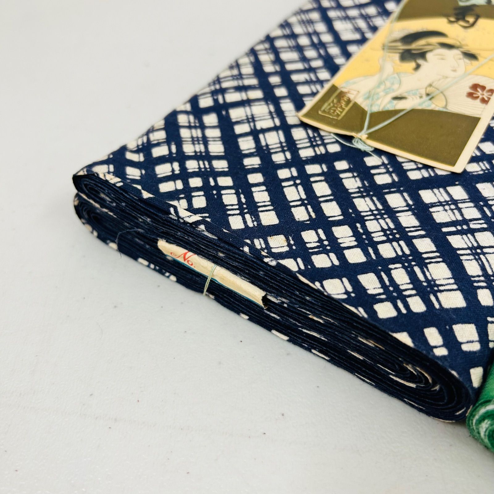 綿浴衣 反物 3本 反物まとめ売り リメイク材料 m-892 - メルカリ