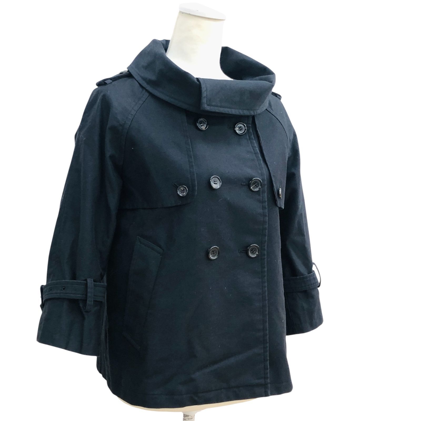 美品】DEUXIEME CLASSE ドゥーズィエムクラス トレンチショートコート