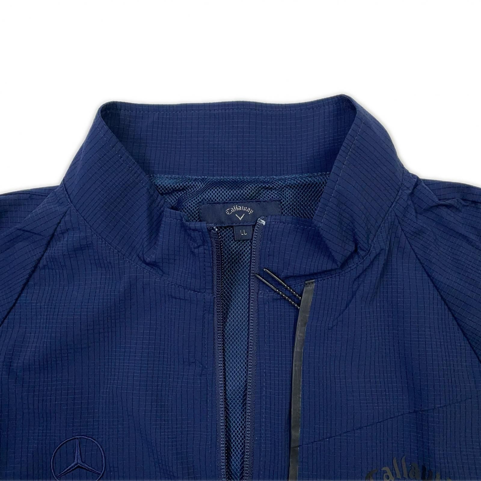 未使用品 メンズ キャロウェイ Callaway フルジップアウター LL 紺