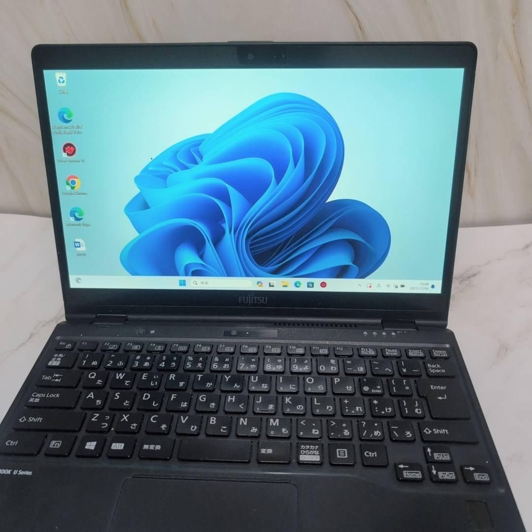 起動OK！富士通 U9310X/D i5 10310U 8GB 256GB Office付き 即納 初心者