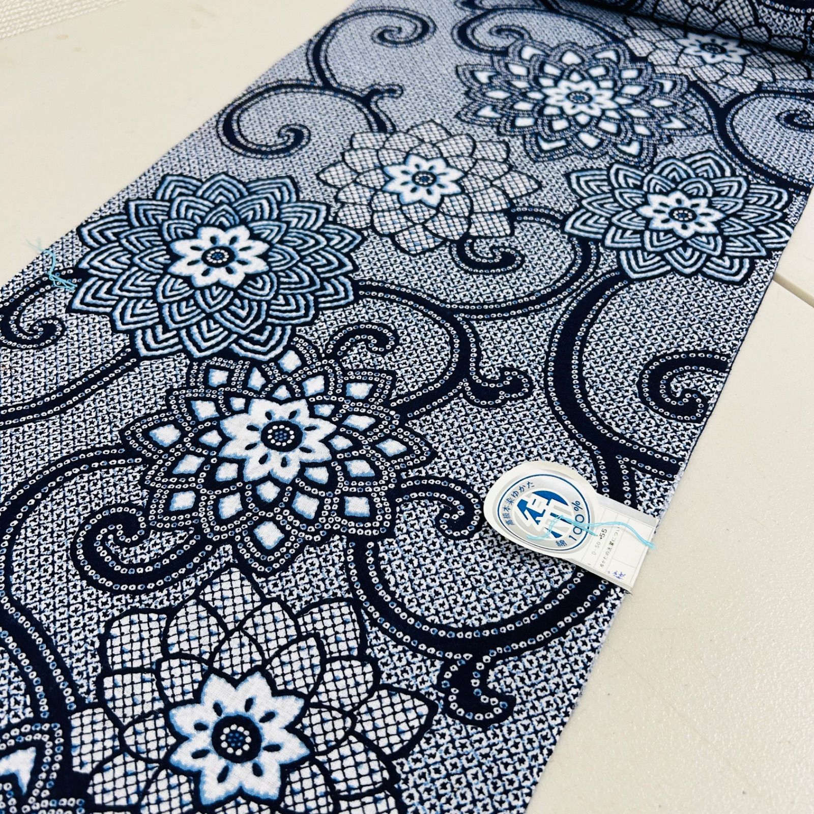 綿浴衣 反物 3本 反物まとめ売り リメイク材料 m-896 - メルカリ