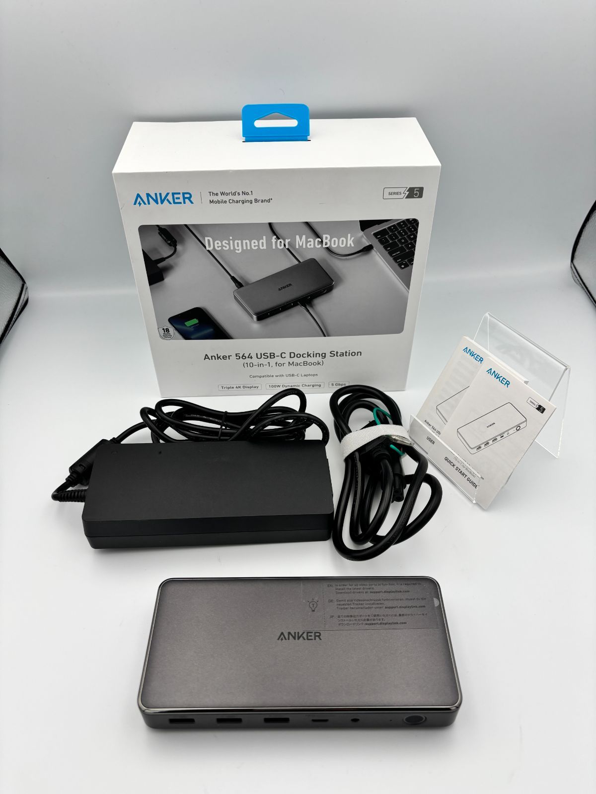 Anker 564 USB-C ドッキングステーション (10-in-1, 【管理番号2128