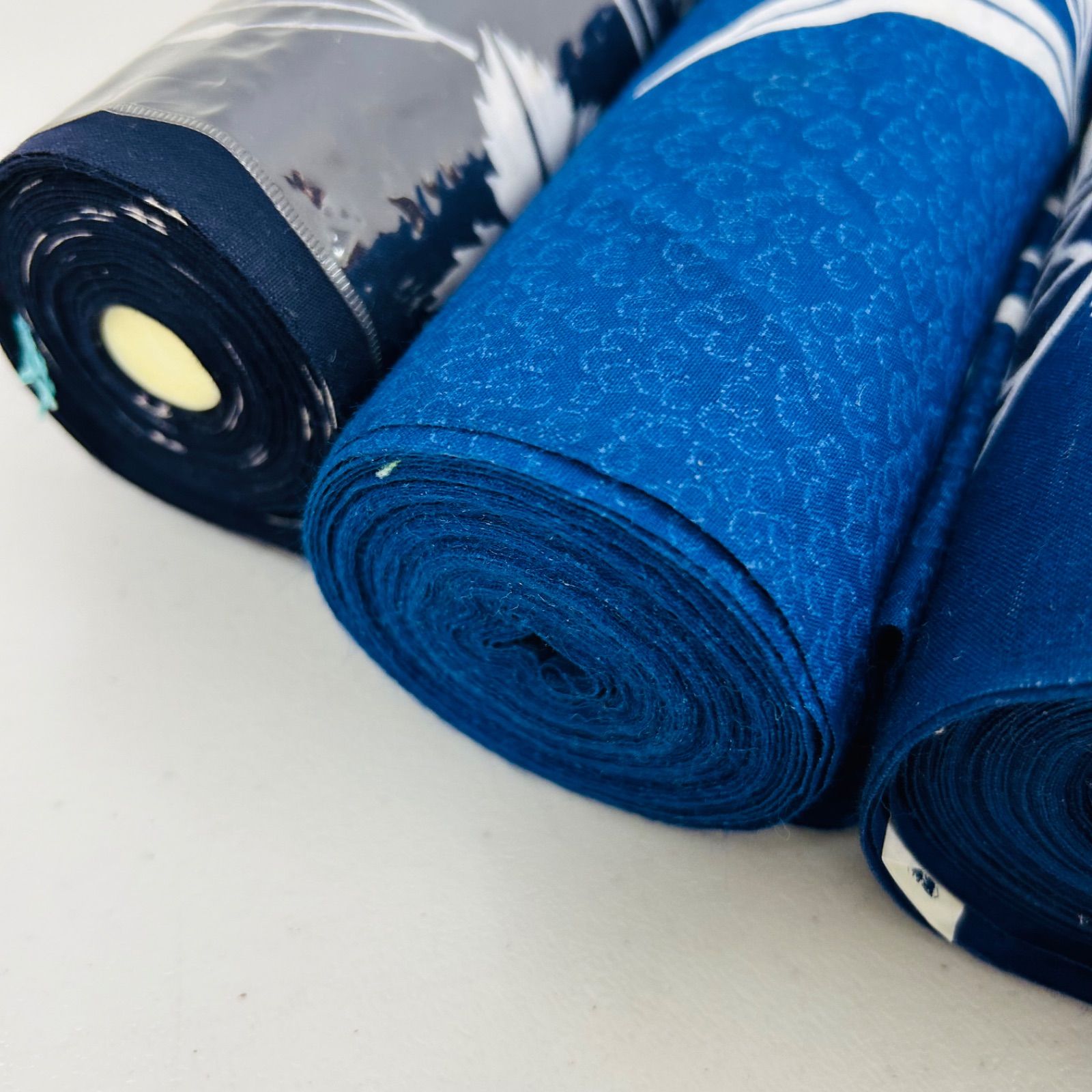 綿浴衣 反物 3本 反物まとめ売り リメイク材料 m-897 - メルカリ