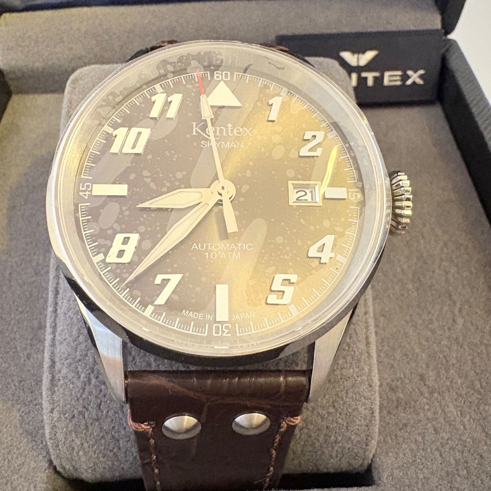 未使用 箱付き KENTEX 自動巻 メンズ腕時計 S668X-11 - メルカリ