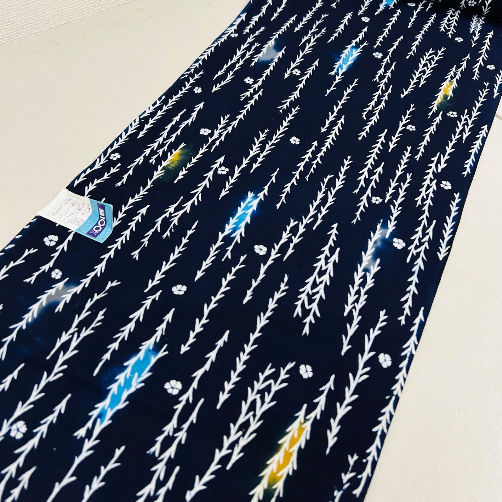 綿浴衣 反物 3本 反物まとめ売り リメイク材料 m-898 - メルカリ