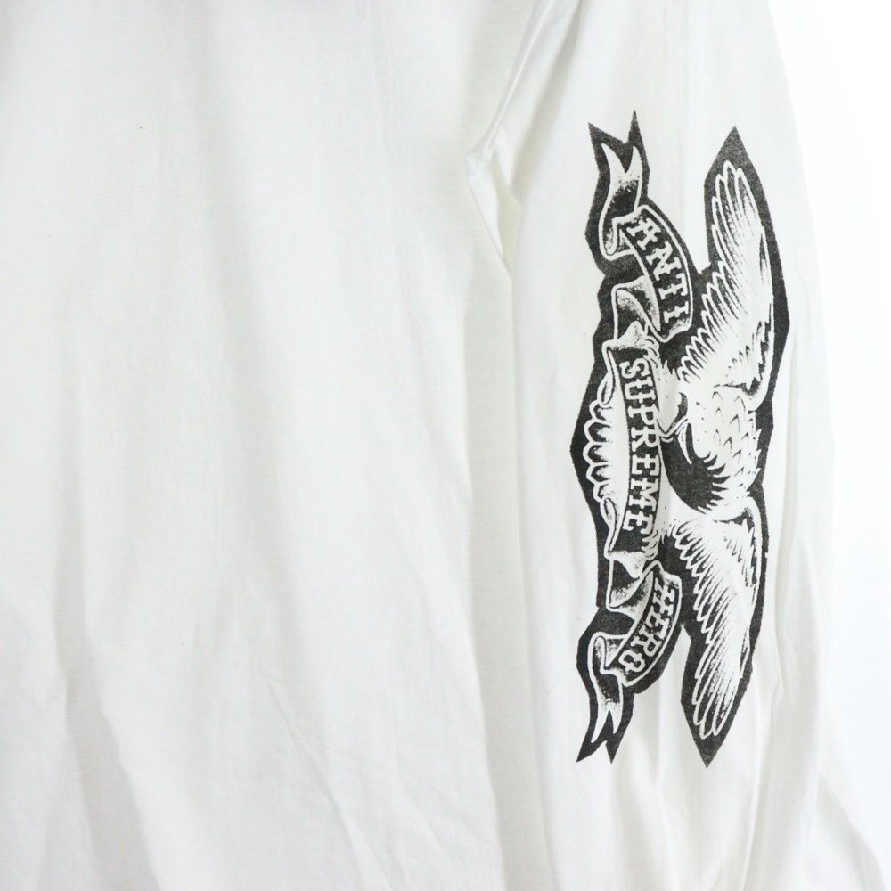 SUPREME (シュプリーム) 25AW ×ANTIHERO Eagle L/S Tee アンタイ